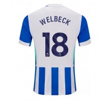 Brighton Danny Welbeck #18 Koszulka Podstawowa 2025-26 Krótki Rękaw